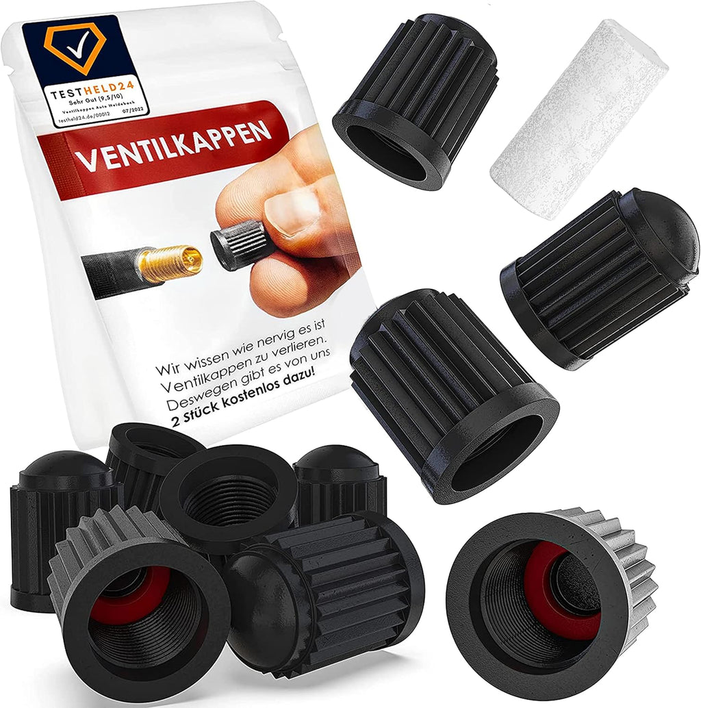 10 Pieces Bouchon De Valve Pneu Pour Velo, Auto, Moto, Voiture