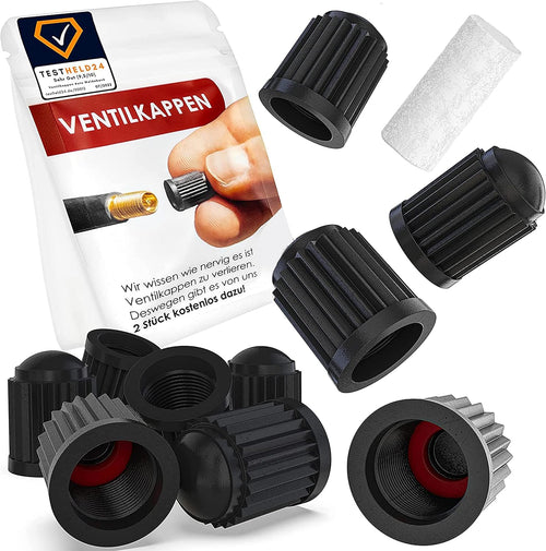 10 Pieces Bouchon De Valve Pneu Pour Velo, Auto, Moto, Voiture